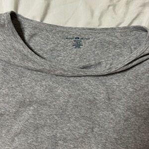 Brandy Melville Gray Short Sleeve Tee